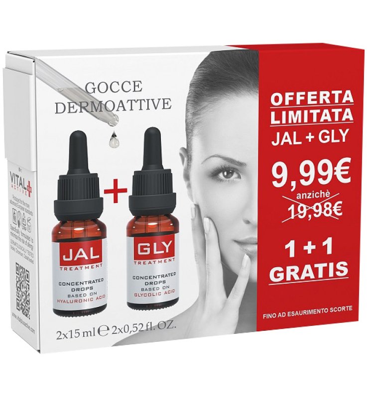 VITAL PLUS ACTIVE GOCCE DERMOATTIVE JAL 15 ML + GLY 30 ML