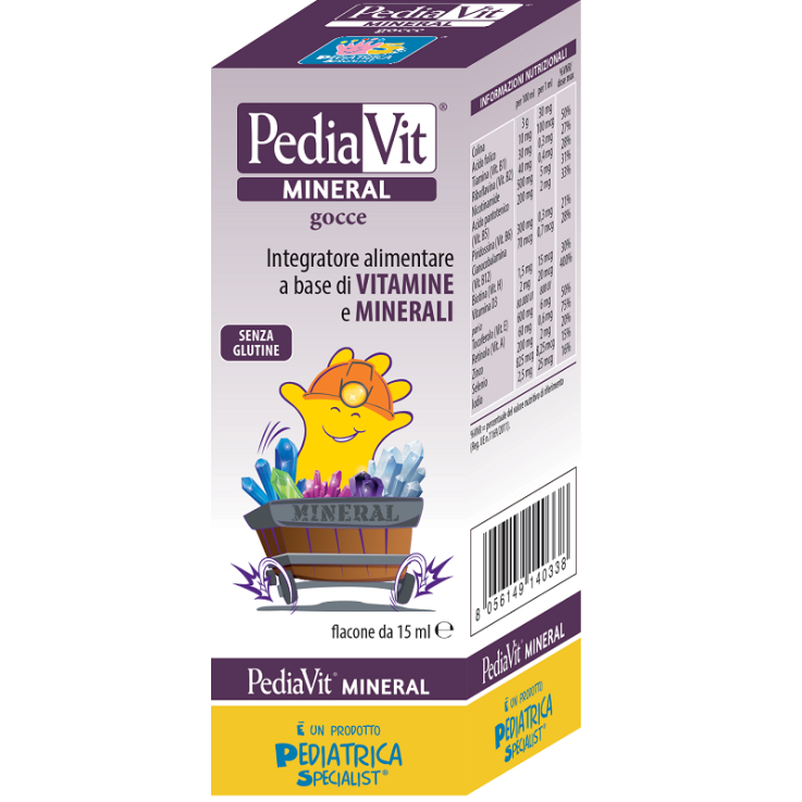 PEDIAVIT MINERAL GOCCE 15ML PEDIAVIT MINERAL GOCCE 15ML