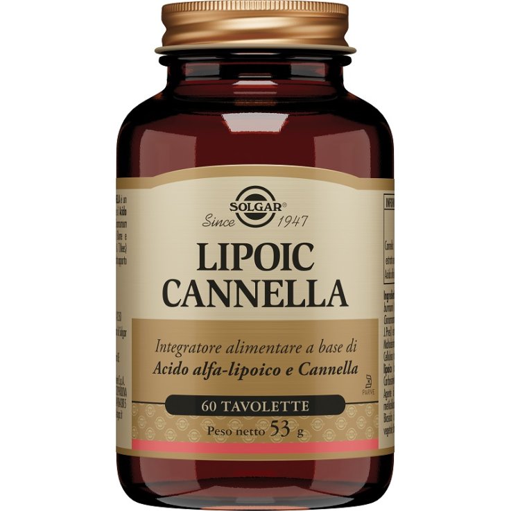 LIPOIC Cannella 60 Cps SOLGAR LIPOIC Cannella 60 Cps SOLGAR