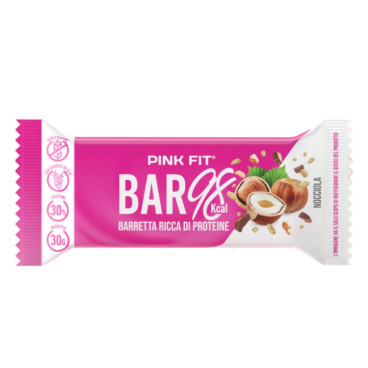 PINK FIT BAR 98 NOCCIOLA 30 G PINK FIT BAR 98 NOCCIOLA 30 G