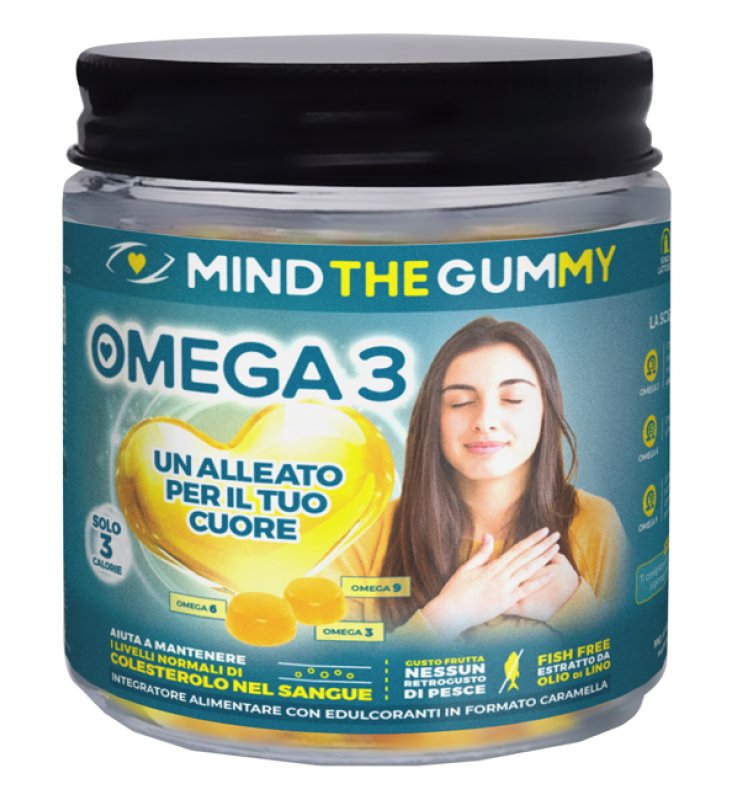MIND THE GUMMY Omega3 30Past.