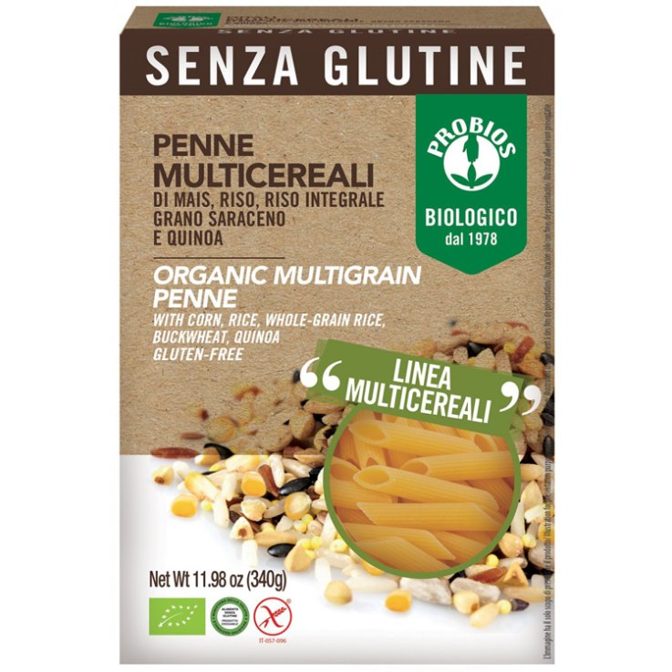 PROBIOS Penne M-Cereali 340g PROBIOS Penne M-Cereali 340g