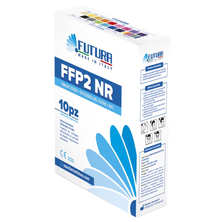 FUTURA FFP2NR Tiffany S 10pz FUTURA FFP2NR Tiffany S 10pz