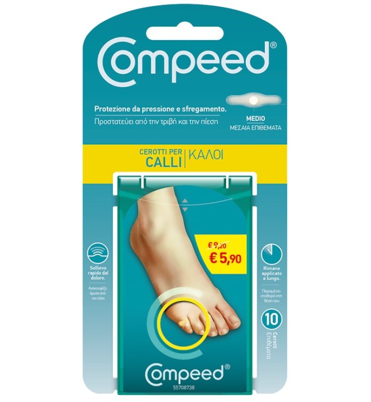 COMPEED CALLI MEDIO 10PZ PROMO