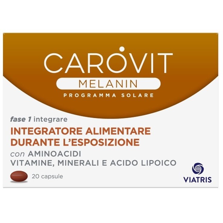 CAROVIT MELANIN SOLARE 20CPS CAROVIT MELANIN SOLARE 20CPS