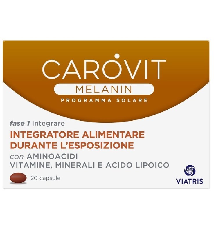 CAROVIT MELANIN SOLARE 20CPS CAROVIT MELANIN SOLARE 20CPS