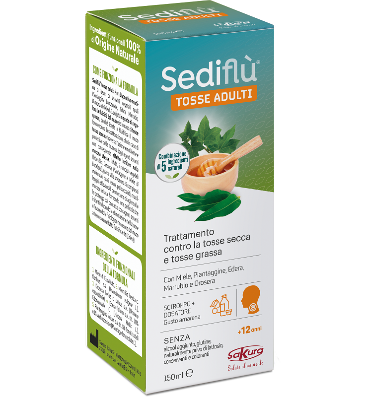 SEDIFLU TOSSE ADULTI 150ML SEDIFLU TOSSE ADULTI 150ML