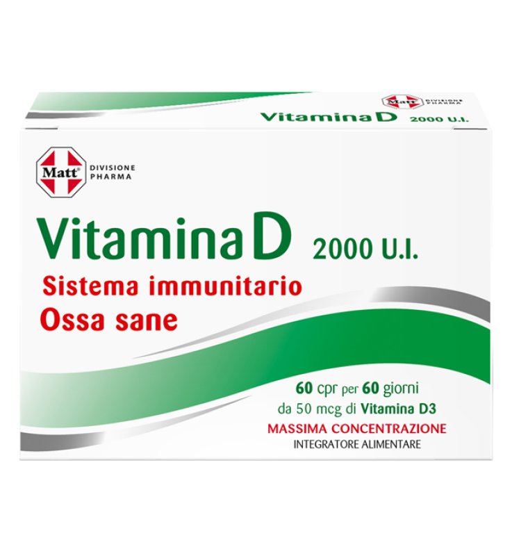 MATT PHARMA Vitamina D 60Cpr