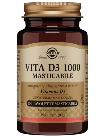 VITA D3 1000 100 TAVOLETTE MASTICABILI