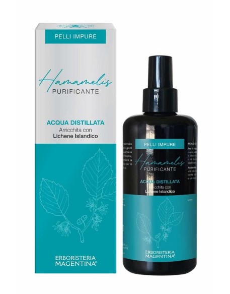 ACQUA DISTILLATA ARRICCHITA HAMAMELIS PURIFICANTE PELLI IMPURE 200 ML