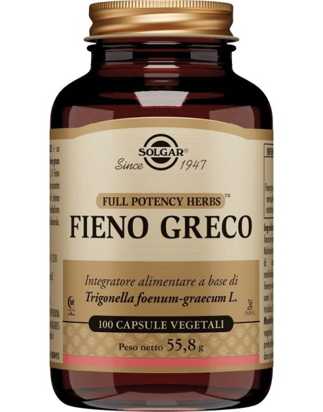 FIENO GRECO 100CPS SOLGAR