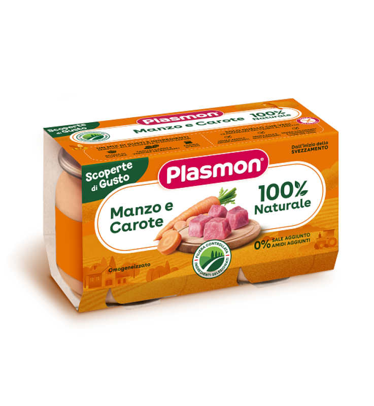 OMOG PLASMON MANZO/CAROTE 2X120G