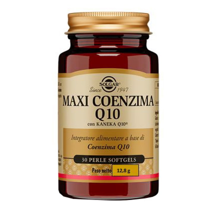 Maxi Coenzima Q10 100 mg Kaneka | Perla Softgel Ubichinone 30 PERLE Maxi Coenzima Q10 100 mg Kaneka | Perla Softgel Ubichinone 30 PERLE