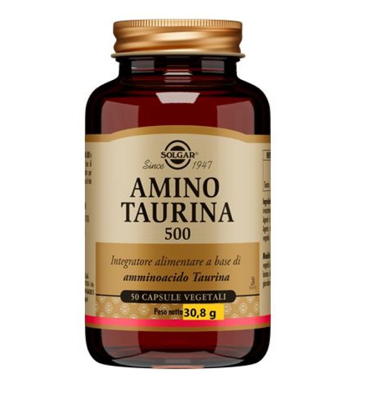 AMINO TAURINA 500 50CPS VEG SOLG