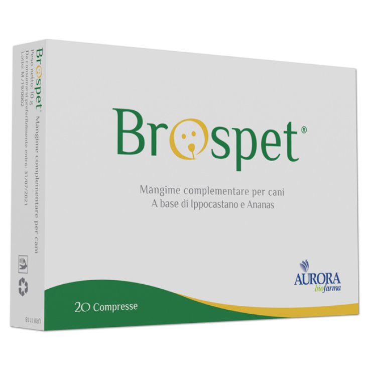 BROSPET 20 COMPRESSE BROSPET 20 COMPRESSE