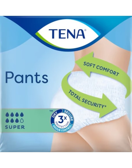 TENA PANTS SUPER L 10PZ<