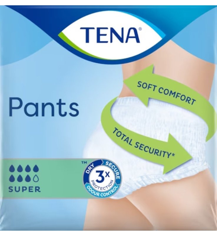 TENA PANTS SUPER L 10PZ<