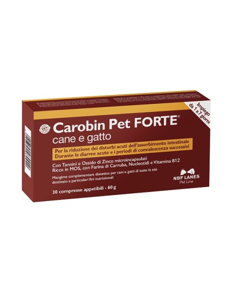 CAROBIN PET FORTE 30 COMPRESSE