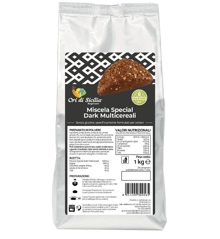 ORI DI SICILIA Mix Dark 1Kg ORI DI SICILIA Mix Dark 1Kg