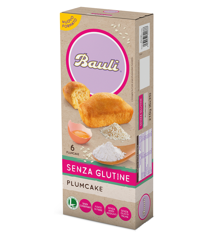 BAULI Plumcake S/G 6x35g BAULI Plumcake S/G 6x35g