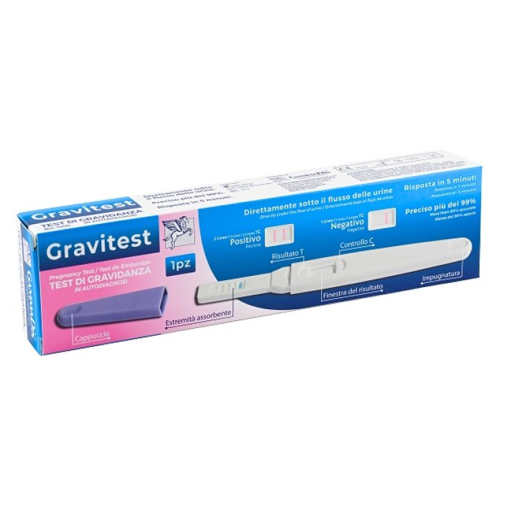 TEST GRAVIDANZA GRAVITEST 1PZ TEST GRAVIDANZA GRAVITEST 1PZ