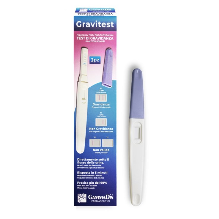 TEST GRAVIDANZA GRAVITEST 2PZ TEST GRAVIDANZA GRAVITEST 2PZ