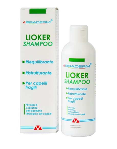 BRADERM LIOKER SHAMPOO 200ML