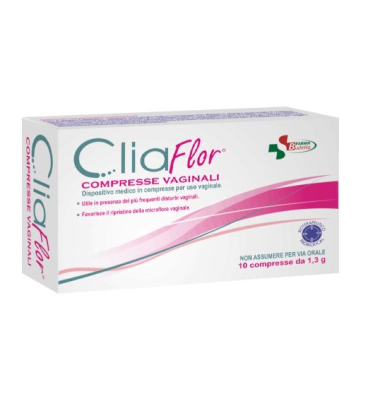 CLIAFLOR 10 COMPRESSE VAGINALI