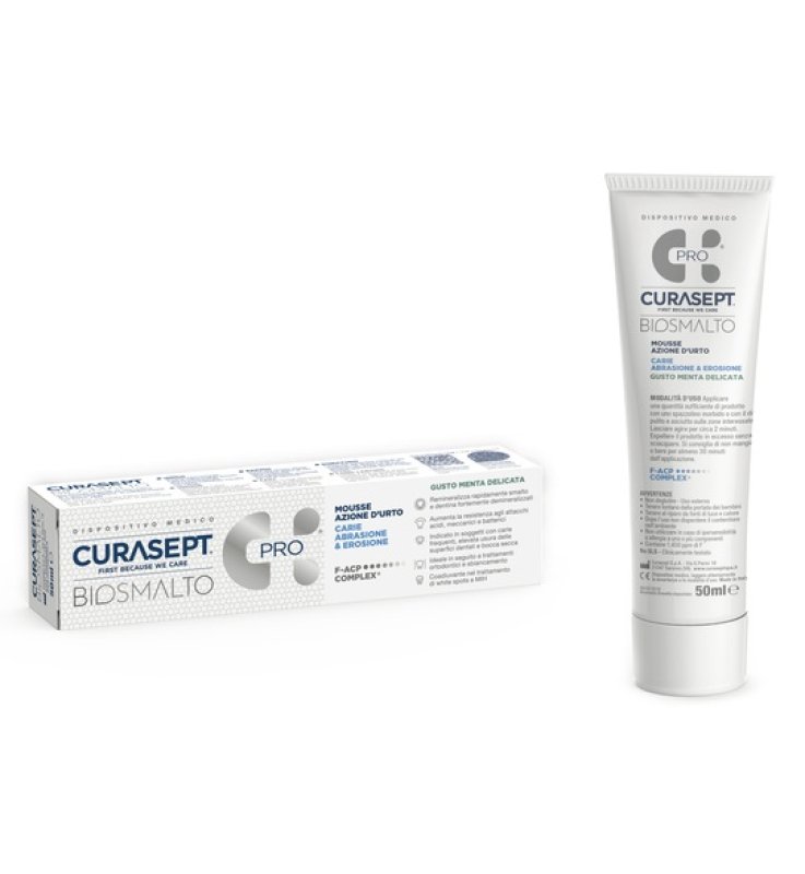 CURASEPT BIOSMALTO MOUSSE CARIE MENTA 50 ML