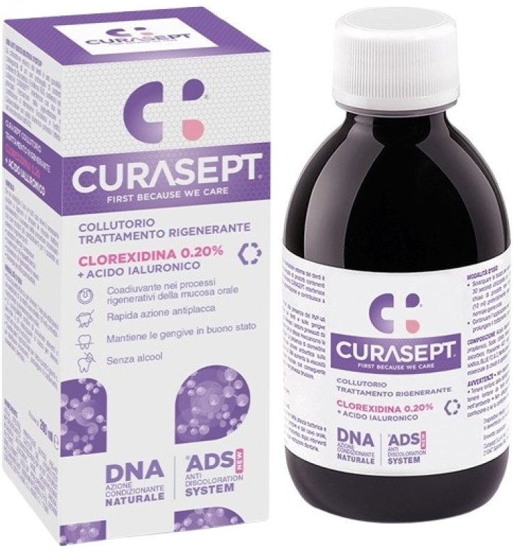 CURASEPT COLLUTORIO ADS DNA TRATTAMENTO RIGENERANTE 200 ML