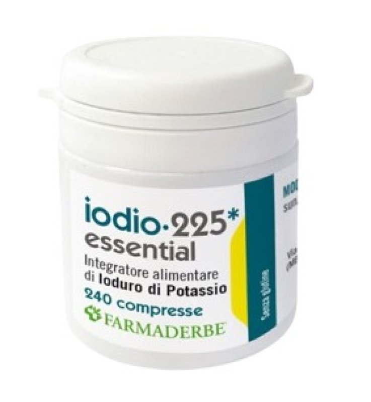 IODIO 225 Essential 240 Cpr IODIO 225 Essential 240 Cpr