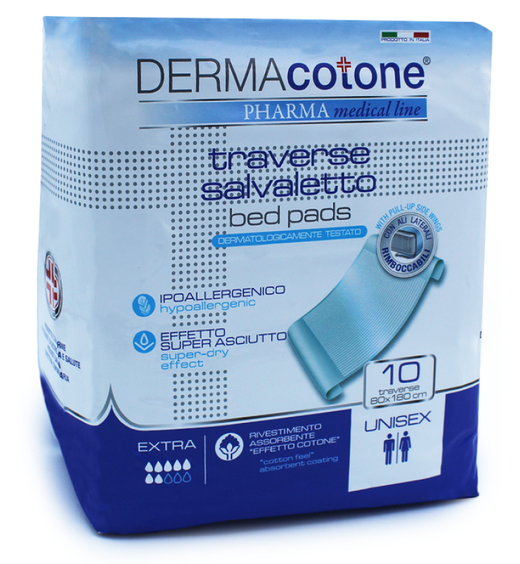 DERMACOTONE Trav.80x180 10pz