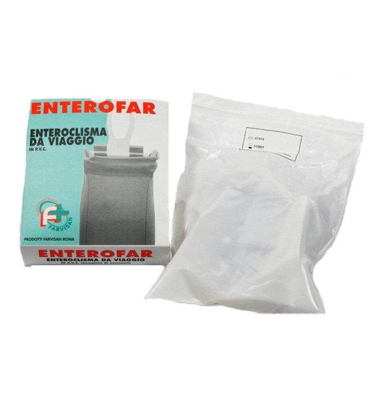 ENTEROCLISMA DA VIAGGIO ENTEROFAR