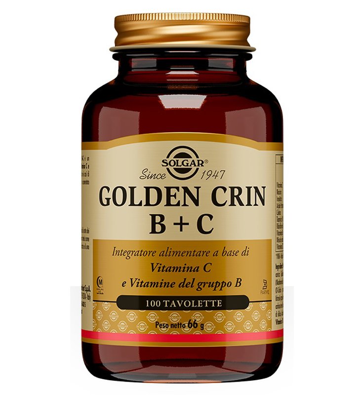 GOLDEN CRIN B+C 100TAV SOLGAR GOLDEN CRIN B+C 100TAV SOLGAR