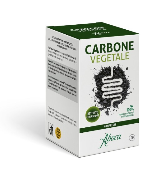 CARBONE VEGETALE 90 COMPRESSE