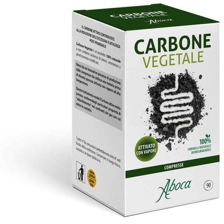 CARBONE VEGETALE 90 COMPRESSE CARBONE VEGETALE 90 COMPRESSE