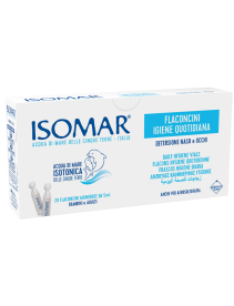 ISOMAR SOLUZIONE ISOTONICA ACQUA MARE IGIENE QUOTIDIANA 20 FLACONCINI MONODOSE 5 ML