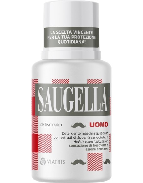 SAUGELLA UOMO PH FISIOLOGICO DETERGENTE MASCHILE QUOTIDIANO100 ML