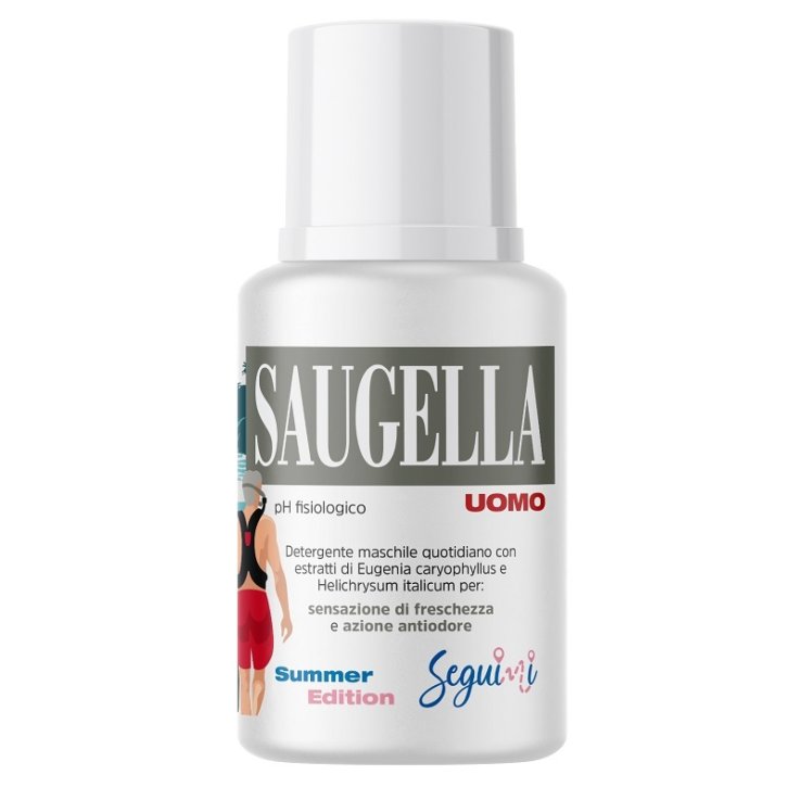 SAUGELLA UOMO PH FISIOLOGICO DETERGENTE MASCHILE QUOTIDIANO100 ML SAUGELLA UOMO PH FISIOLOGICO DETERGENTE MASCHILE QUOTIDIANO100 ML