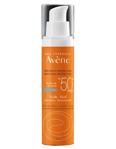 AVENE SOL FLUIDO SPF50+ SENZA PROFUMO NUOVA FORMULA 50 ML