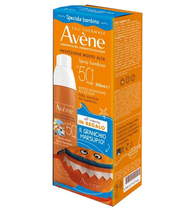 EAU THERMALE AVENE SOLARI KIT SPRAY BAMBINO SPF50+ 200 ML CON GADGET 2022