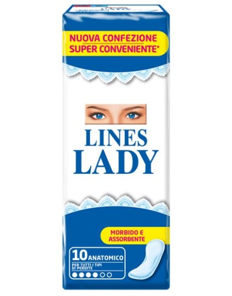 LINES LADY ANATOMICO 10PZ