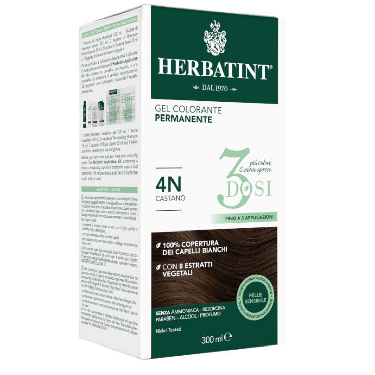 HERBATINT 3DOSI 4N 300ML HERBATINT 3DOSI 4N 300ML