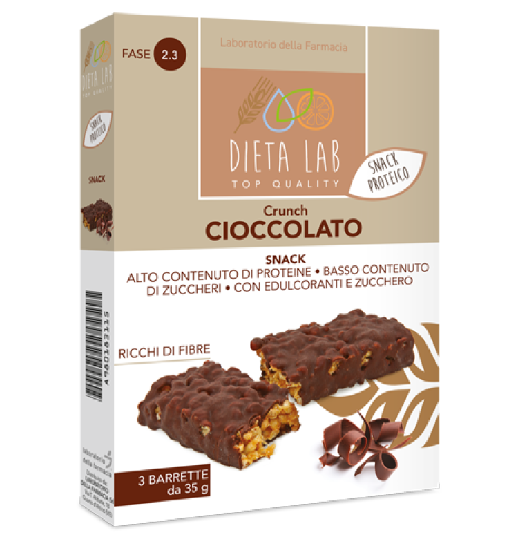 DLAB BAR CROC CIOCCOLATO 3 PEZZI