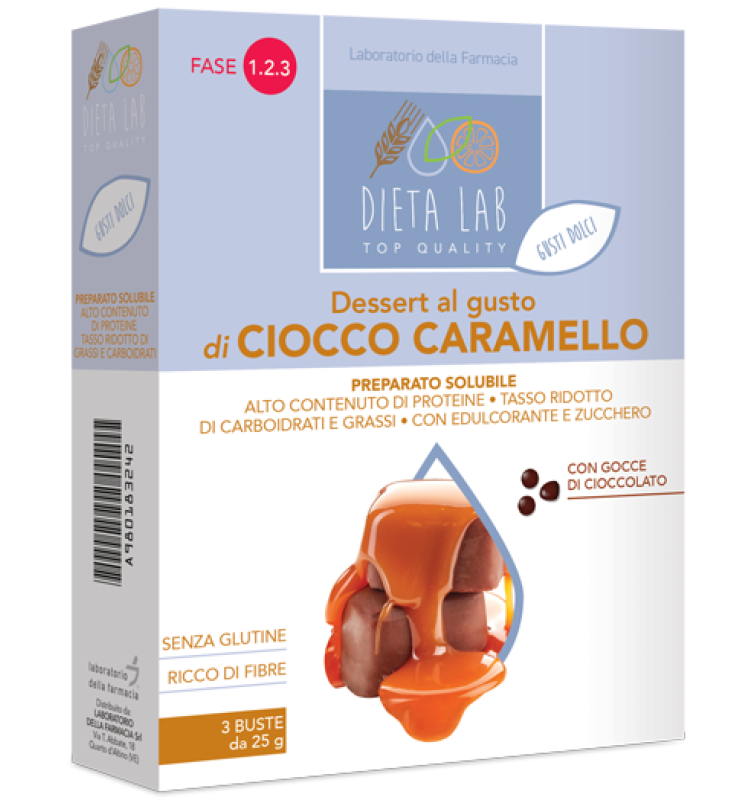 DLAB DESSERT CIOCCOLATO/CARAMELLO 3 BUSTE