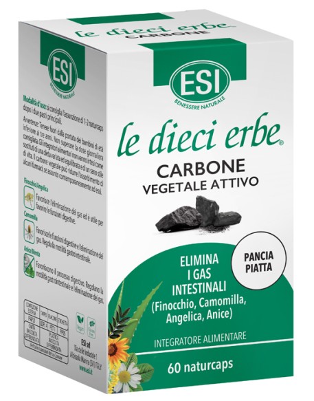 ESI LE DIECI ERBE CARBONE60CPS