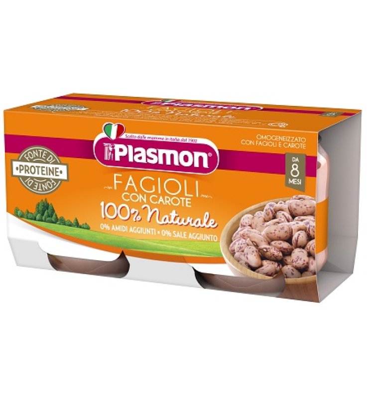 OMO PL.Fagioli/Carote 2x80g