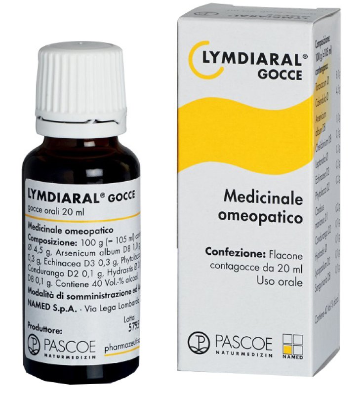 PASCOE LYMDIARAL GOCCE 20 ML COMPLESSO