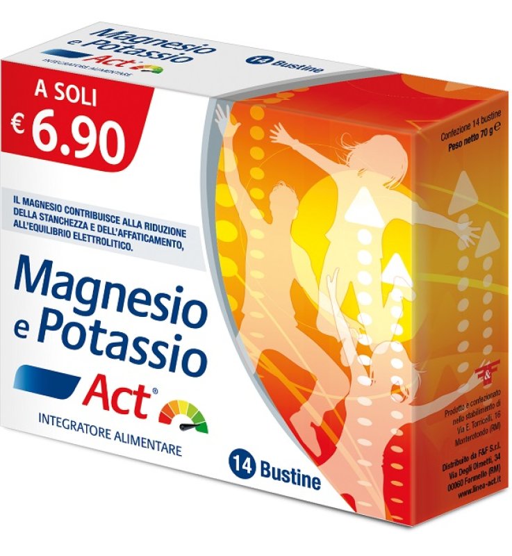 MAGNESIO E POTASSIO ACT 14 BUSTINE 5 G