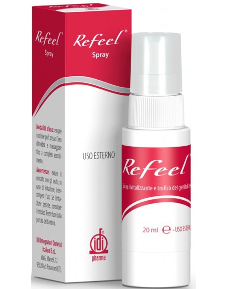 REFEEL SPRAY RIVITALIZZANTE E TROFICO DEI GENITALI ESTERNI FEMMINILI 20 ML